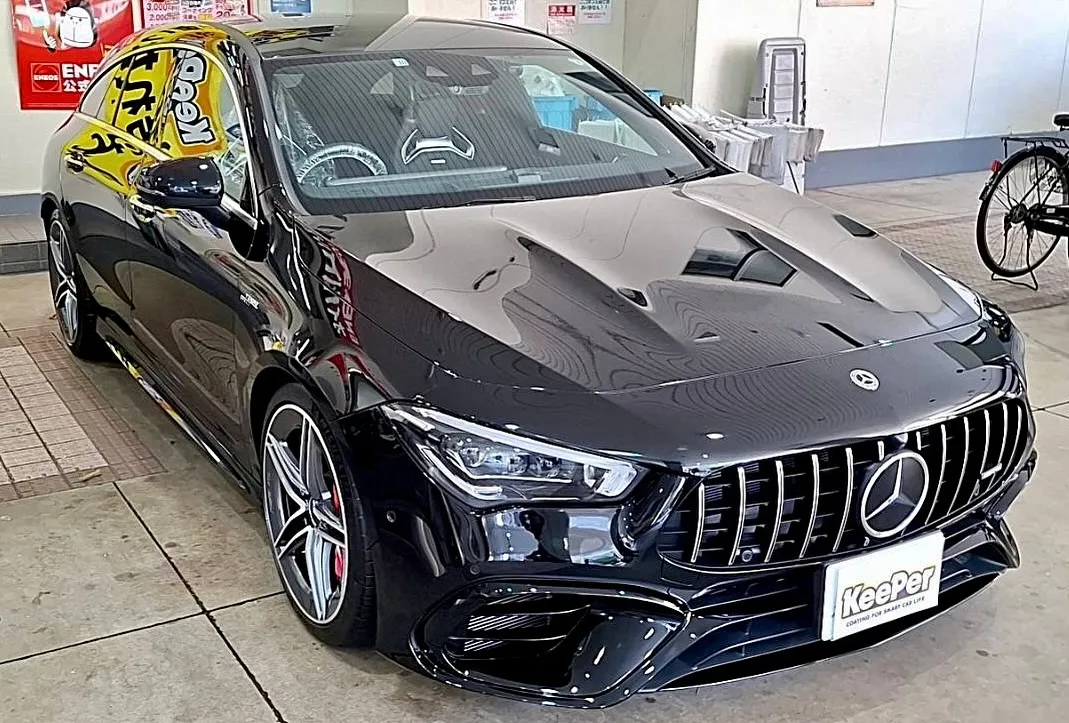 今回施工させて頂いたお車はメルセデスベンツCLAです！✨