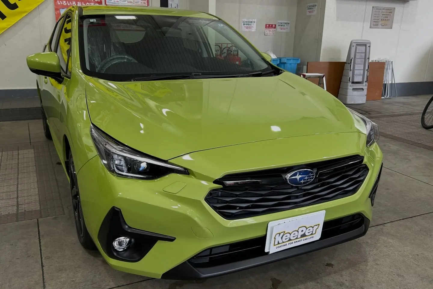 今回施工させて頂いたお車はスバルインプレッサです！✨